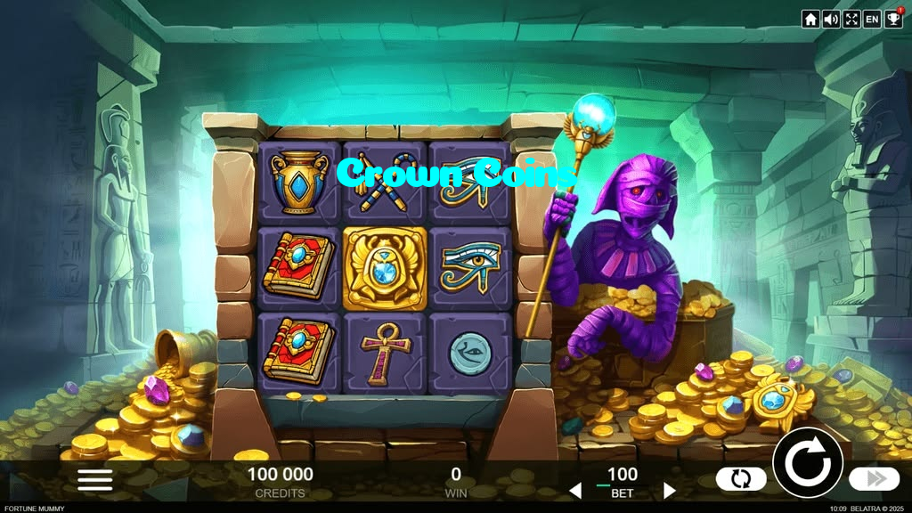 Crown Coins خوش آمدید بونس +600% پیشکش موبائل ایپ کے پروموشن سیکشن میں دکھائی دیتی ہے۔